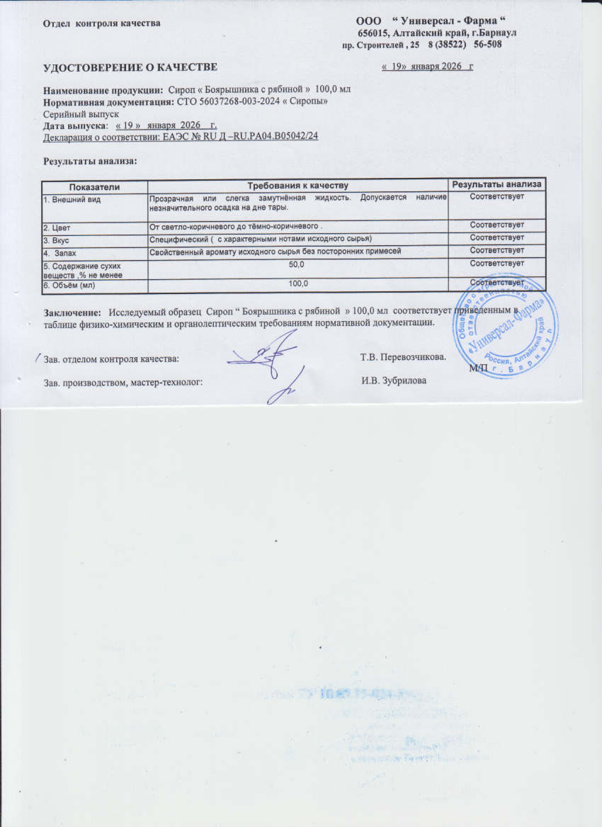 Паспорт №012026